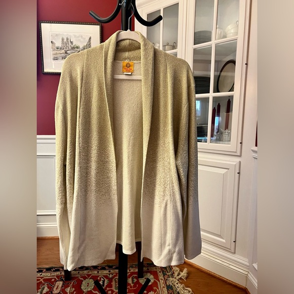 Ruby Rd. Gold and Cream Ombre Sweater Set - Picture 6 of 14